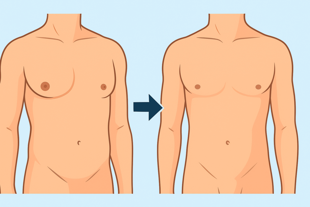 علاج التثدي عند الرجال – الدليل الكامل للتخلص من التثدي نهائيًا